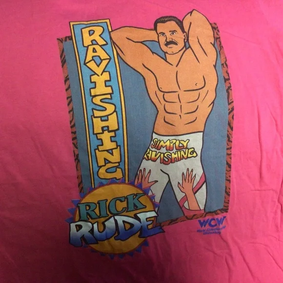 WCW Ravishing RICK RUDE tshirt - Picture 2 of 3